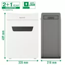 LEITZ IQ Protect Premium 6M iratmegsemmisítő