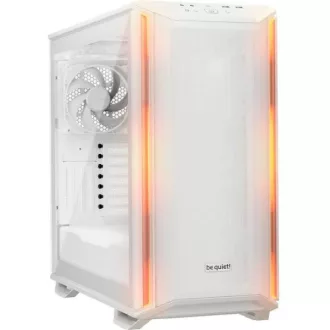  BE QUIET! Ház Midi ATX Dark Base 701 Tápegység nélkül, Fehér Üvegfalú