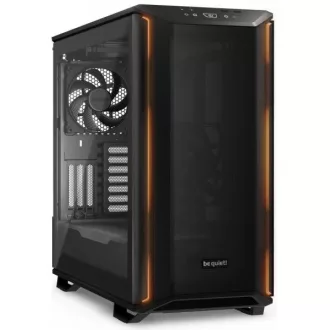   BE QUIET! Ház Midi ATX Dark Base 701 Tápegység nélkül, Fekete Üvegfalú
