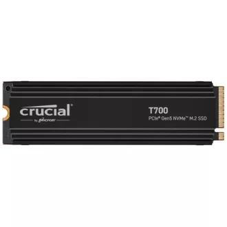 CRUCIAL SSD M.2 PCIe Gen5 NVMe 1TB T700 with heatsink
