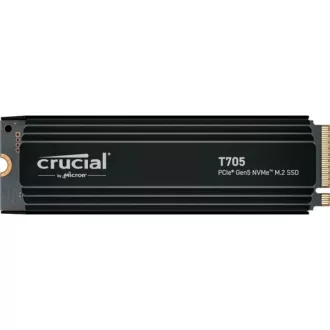 CRUCIAL SSD M.2 PCIe Gen5 NVMe 2TB T705 with heatsink
