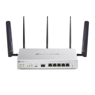   TP-LINK Vezetékes AX3000 VPN Router 1xSFP/WAN(1000Mbps) + 1xWAN(1000Mbps) + 4xLAN(1000Mbps) Omada Pro, G36W-4G