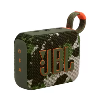   JBL Go 4 hordozható, vízálló, bluetooth hangszóró, vízálló, porálló, IP67, 7 óra üzemidő, terepmintás