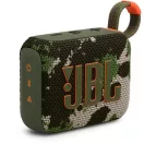 JBL Go 4 hordozható, vízálló, bluetooth hangszóró, vízálló, porálló, IP67, 7 óra üzemidő, terepmintás