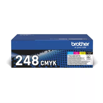   BROTHER Toner TN248VAL,  1.000 oldal (ISO/IEC 19798), Mutlipack