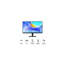 SAMSUNG IPS monitor B2B 27" S80UD, 3840x2160, 16:9, 350cd/m2, 5ms, LAN/HDMI/DisplayPort/3xUSB/USB-C, Pivot