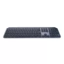LOGITECH Billentyűzet - MX Keys S Vezeték Nélküli Grafitszürke, HUN (Gravírozott)