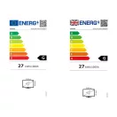 LENOVO Monitor - ThinkVision E27q-20; 27" QHD 2560 x 1440 IPS, 16:9, 1000:1, 350cd/m2, 6ms, HDMI, DP