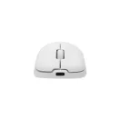 WHITE SHARK AERO-W WGM-5015W gamer egér, 10.000 dpi, 6 gombos fehér
