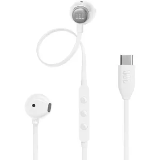 JBL Tune 305 (USB-C Vezetékes fülhallgató), Fehér