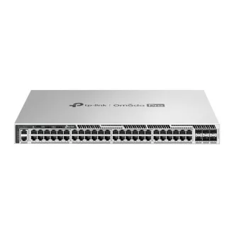   TP-LINK Switch 48x1000Mbps + 6x10Gbps SFP+ Layer3 Rackes Omada Pro, S6500-48G6XF