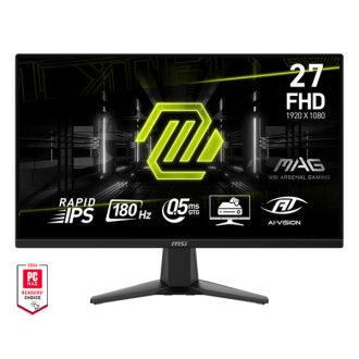   MSI Monitor GAMING MAG 275F 27" FHD 1920x1080, Rapid IPS 180Hz, 16:9, 1000:1, 0,5ms, 2x HDMI, DP, Black
