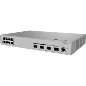   Huawei eKit Switch 8x1000Mbps (125W POE+) + 4x1000Mbps SFP, Layer2+ managed, Rackes/Asztali - S220-8P4S