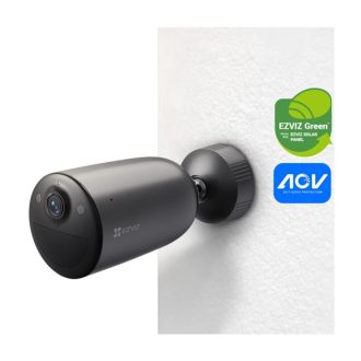   EZVIZ EB3 4G akkumulátoros kültéri kamera, 2K, 5200mAh, alakérzékelés, színes éjszakai látás, kétirányú beszéd, 512GB