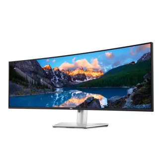   DELL LED IPS Curved Monitor 49" U4924DW 5120 x 1440, 2000:1, 350cd, 8ms,HDMI, DP, USB-C, fekete