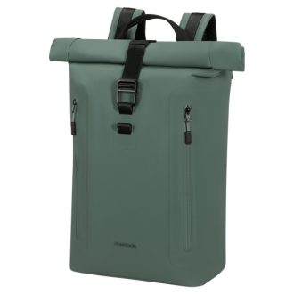   SAMSONITE Notebook hátizsák 151792-1388, ROLLTOP BACKPACK 15.6" GREEN -COATIFY BIZ