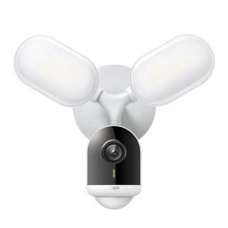   TP-LINK Wireless Kamera Cloud kültéri forgatható színes éjjellátó Smart Floodlight, TAPO C720