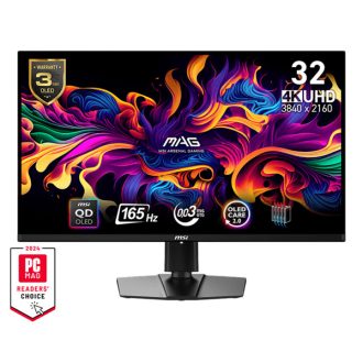   MSI Monitor GAMING MAG 321UP QD-OLED 31,5" UHD 3840x2160, 16:9, 165Hz,1500000:1, 0,03ms, 2x HDMI, DP, USB-C, Black