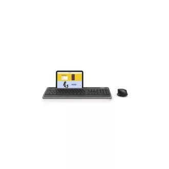   HAMA 13182686, BILLENTYŰZET+EGÉR SZETT "KMW-600 PLUS" MULTI MODE-MULTI DEVICE - fekete