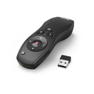   HAMA "X-POINTER 6IN1" VEZETÉK NÉLKÜLI LÉZERES BEMUTATÓVEZÉRLŐ - fekete