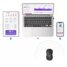 HAMA 00182617, VEZ. NÉLKÜLI OPTIKAI EGÉR "MW-650",MULTI-DEVICE (BT+ 2,4GHZ), fekete