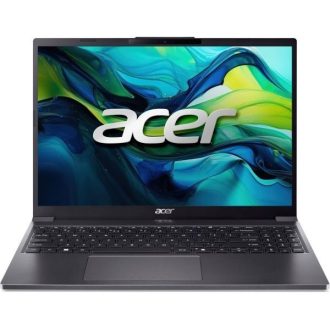   ACER Aspire AG15-51P-532U, 15.3" WUXGA IPS, Intel Core i5-1334U, 16GB, 512GB SSD, UMA, DOS, acélszürke