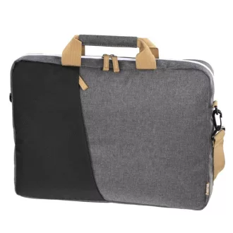   HAMA 00217116, NOTEBOOK TÁSKA "FLORENCE" 15,6", FEKETE-SZÜRKE,ÚJ