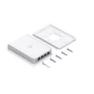 UBiQUiTi Wireless Access Point DualBand 4x1000Mbps, 5,3Gbps, 4x4 MU-MIMO, POE nélkül, Falra rögzíthető - U6-IW