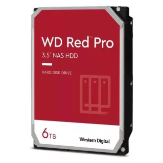   WESTERN DIGITAL 3.5" HDD SATA-III 6TB 7200rpm 256MB Cache, RED Pro