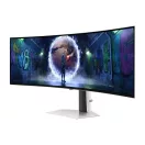 SAMSUNG Ívelt Gaming 240Hz OLED monitor 49" G93SD, 5120x1440, 32:9, 250cd/m2, 0.03ms, HDMI/MicroHDMI/DP