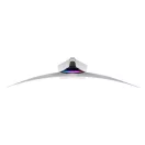 SAMSUNG Ívelt Gaming 240Hz OLED monitor 49" G93SD, 5120x1440, 32:9, 250cd/m2, 0.03ms, HDMI/MicroHDMI/DP