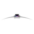 SAMSUNG Ívelt Gaming 240Hz OLED monitor 49" G95SD, 5120x1440, 32:9, 250cd/m2, 0.03ms, HDMI/DP/WiFi/BT, hangszóró