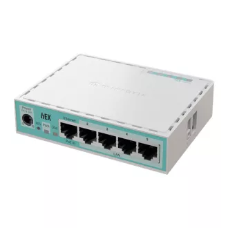   MIKROTIK Vezetékes Router hEX refresh 5x1000Mbps, Beltéri, E50UG