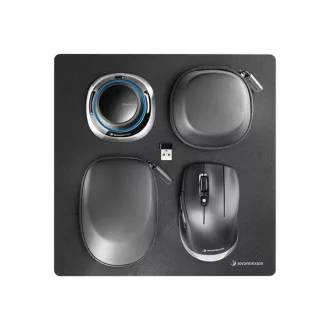   3DCONNEXION Egér - SpaceMouse Vezeték Nélküli Kit 2, Fekete