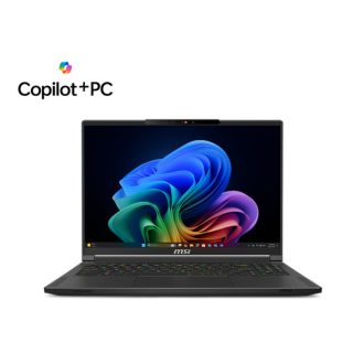   MSI Gaming NB Stealth A16 AI+ A3XWHG-027, 16" QHD+ OLED, Ryzen AI 9 HX 370, 64GB, 2TB, RTX 5070 TI 12GB, Win11H, Fekete