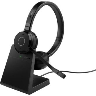   JABRA Fejhallgató - Evolve 65 TE UC Stereo Bluetooth Vezeték Nélküli, Mikrofon + Töltő állomás