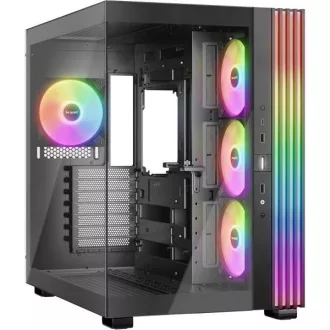   BE QUIET! Ház Midi ATX Light Base 600 LX Tápegység nélkül, Fekete