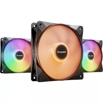   BE QUIET! Rendszerhűtő ventilátor Light Wings LX PWM A-RGB, 12cm (3-PACK)