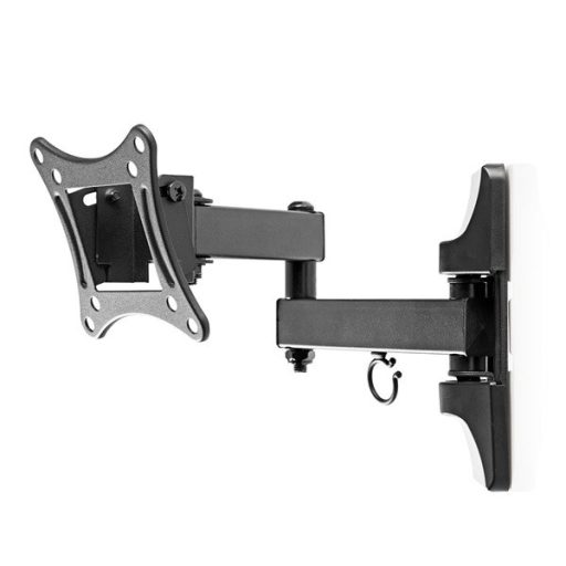 Nedis TVWM1510BK 13"-27"  LCD TV / monitor fali tartókonzol, maximum 15 kg, forgatható, dönthető, fekete