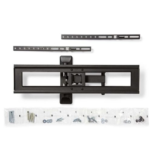 Nedis TVWM1550BK 37"-70 LCD TV / monitor fali tartókonzol, maximum 35 kg, dönthető és forgatható, acél, fekete