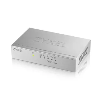   ZYXEL Switch 5x1000Mbps, Fémházas Asztali, GS-105BV5-EU0101F