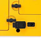 Nedis RDFM3100YW munka rádió, FM, bluetooth, rezgéscsillapítás, 15W, 20 FM állomás, 3,5 mm audióbemenet