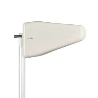   Nedis ANOR5G10WT prémium antenna, 3G / 4G / 5G, beltéri / kültéri, 698 MHz -5000 MHz, 4m, 50 Ohm, fehér