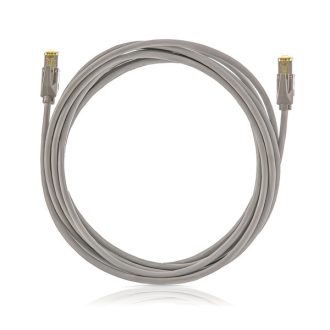   KELINE Kábel Patch STP CAT.6 0.25m, LSOH halogénmentes, Szürke