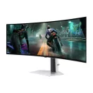 SAMSUNG Ívelt Gaming 144Hz OLED monitor 49" G91SD, 5120x1440, 32:9, 250cd/m2, 0.03ms, HDMI/Micro HDMI/DP