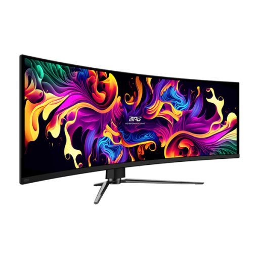 MSI Monitor GAMING MPG 491CQPX QD-OLED Ívelt 49" 5120x1440, 32:9, 1800R, 0,03ms, 240Hz, 2x HDMI, DP, USB-C, Black