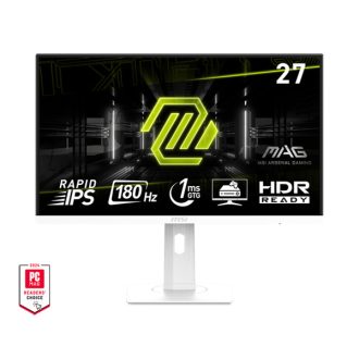   MSI Monitor GAMING MAG 274PFW Rapid IPS 27" FHD 1920x1080, 1000:1 CR, 300cd/m2, 1ms, 180Hz, DP, 2x HDMI, White
