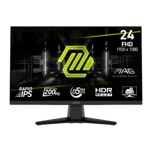 MSI Monitor GAMING MAG 242F Rapid IPS LED 24" FHD 1920x1080, 16:9, 1000:1 CR, 300cd/m2, 1ms, 180Hz, DP, 2x HDMI