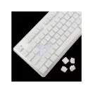 WHITE SHARK  TACHI-W/US WS GK-003241W-US vezetékes membrán gamer billentyűzet, 104 gomb fehér (angol)