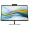 HP monitor 27” Series 5 Pro 527pm AG IPS 2560x1440, 100Hz, 16:9, 1500:1,350cd,5ms,HDMI,DP, webcam, speak, fekete/ezüst